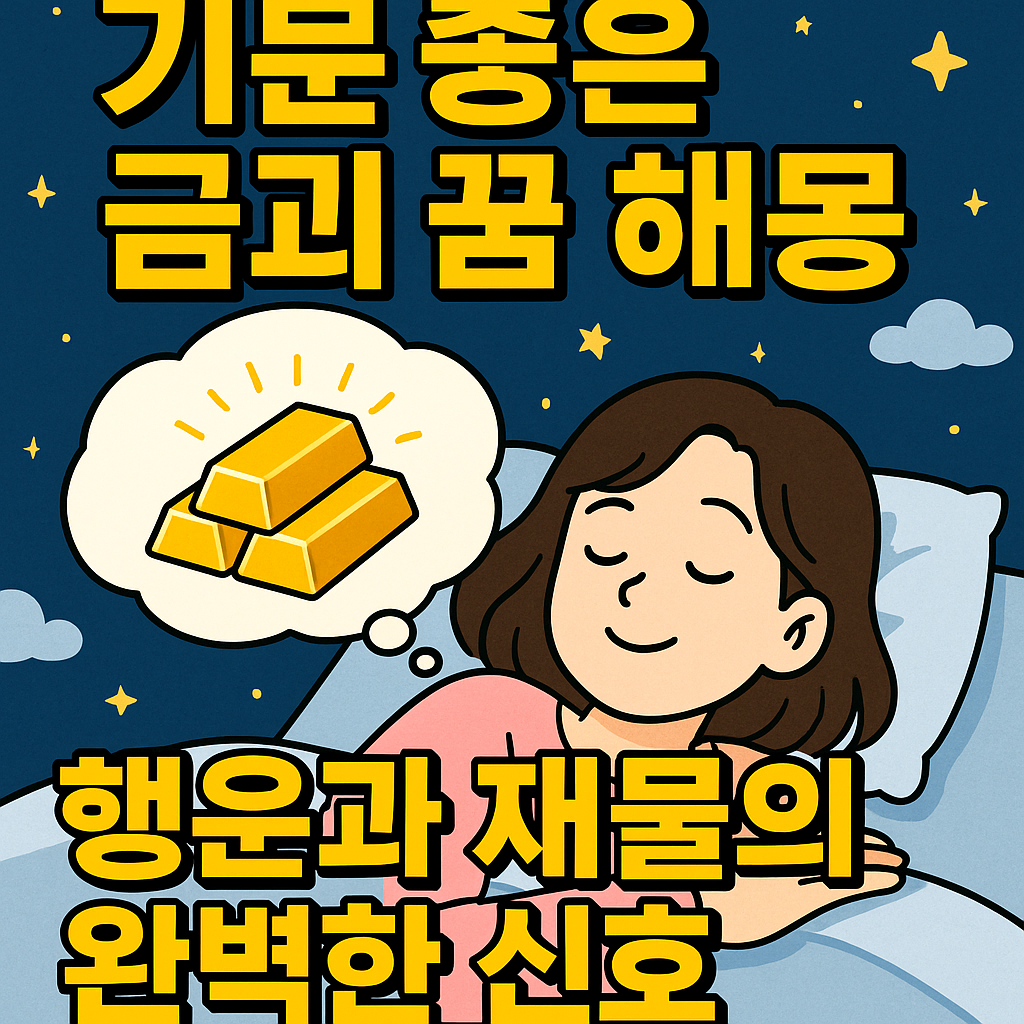 금괴 꿈