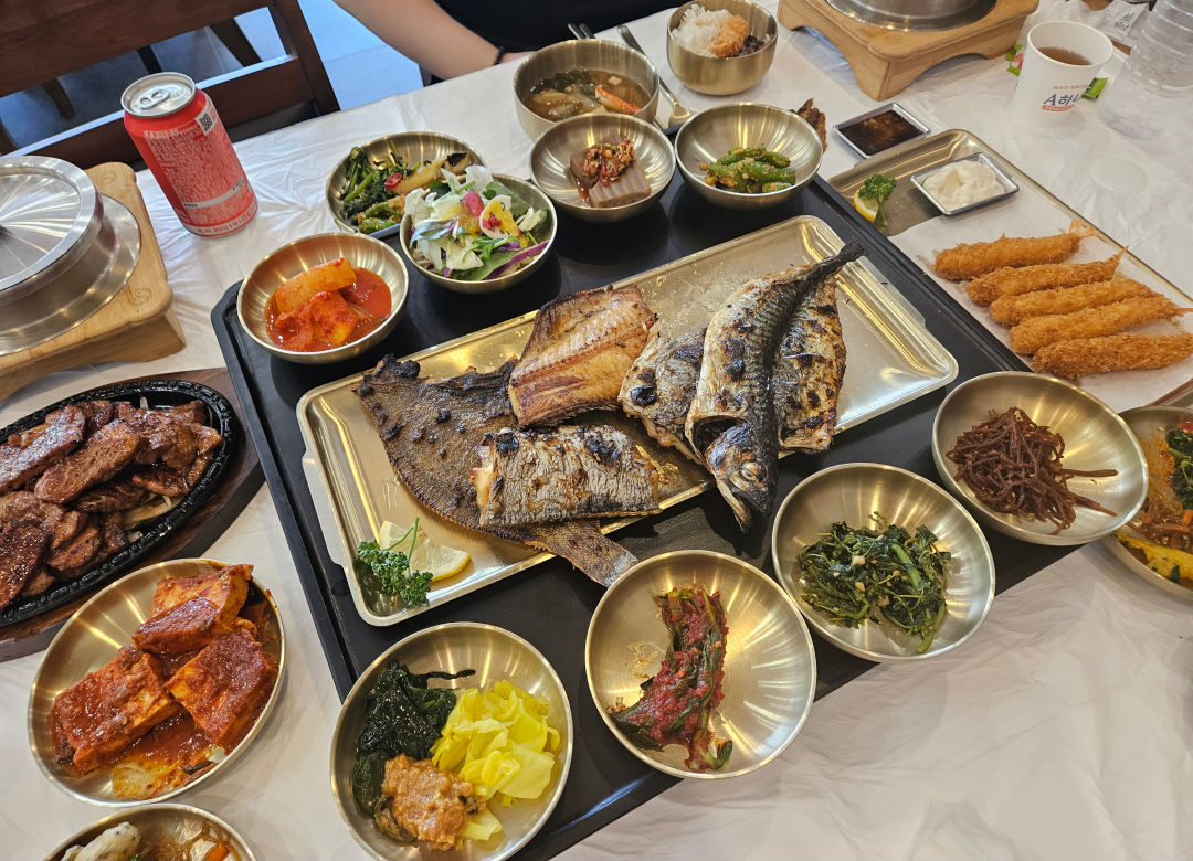백년고등어 1750 모듬구이정식 3인