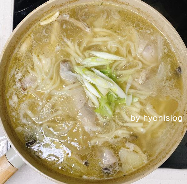 닭칼국수_마무리