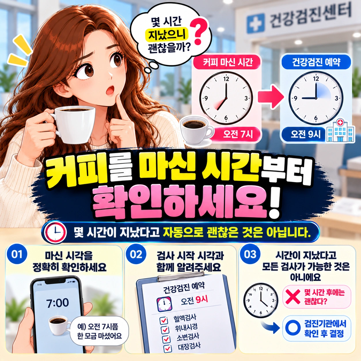 건강검진-커피마신시간-확인