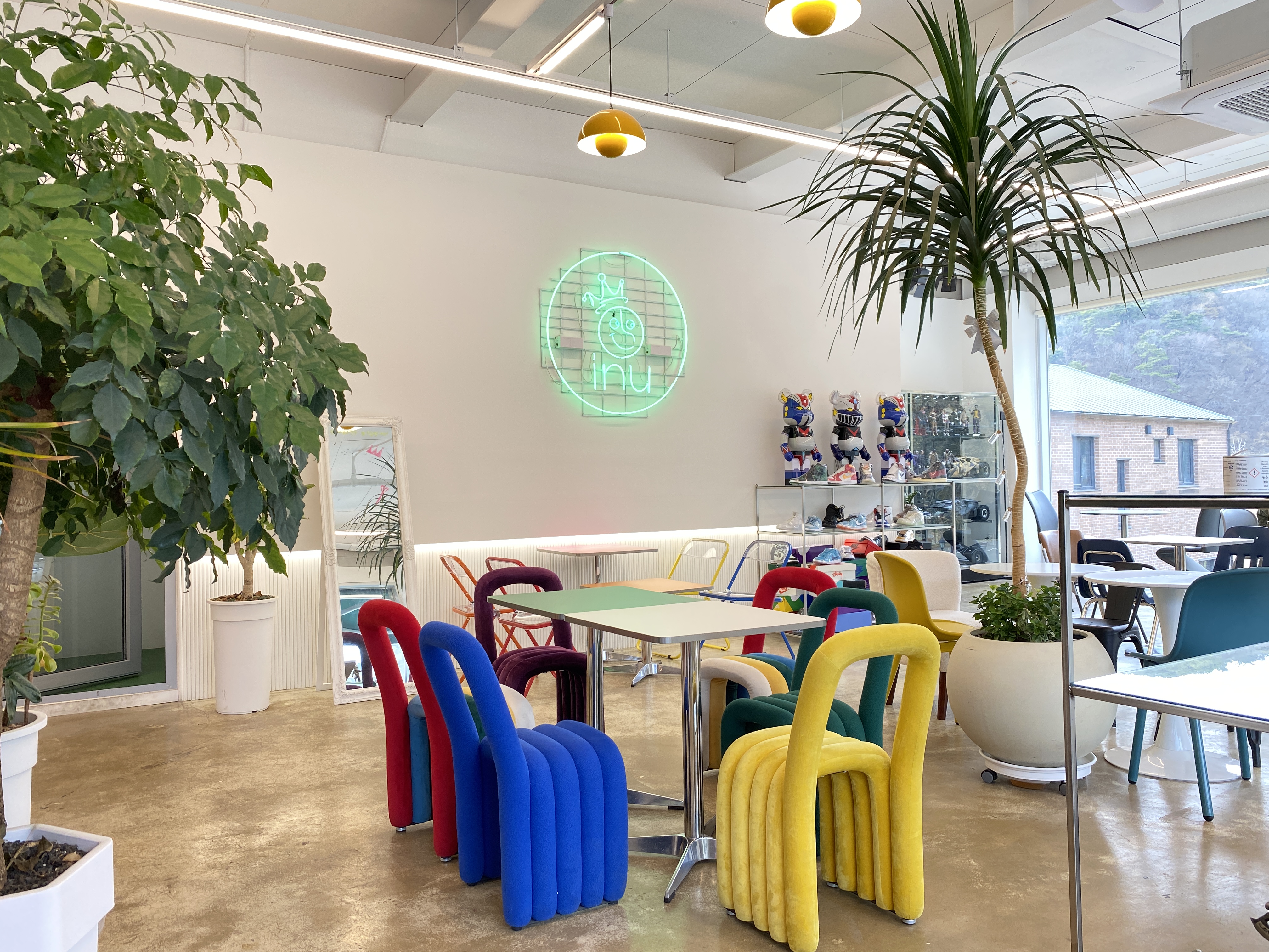 카페 2층 내부 모습