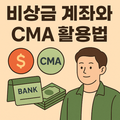 비상금 계좌와 CMA 활용법