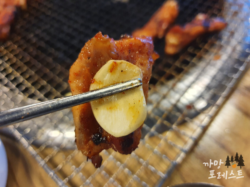 닭갈비 한점