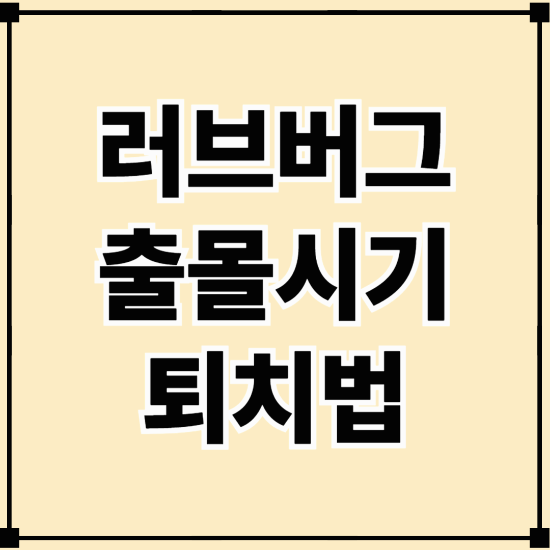 러브버그 정체는? 출몰 시기와 퇴치법 총정리