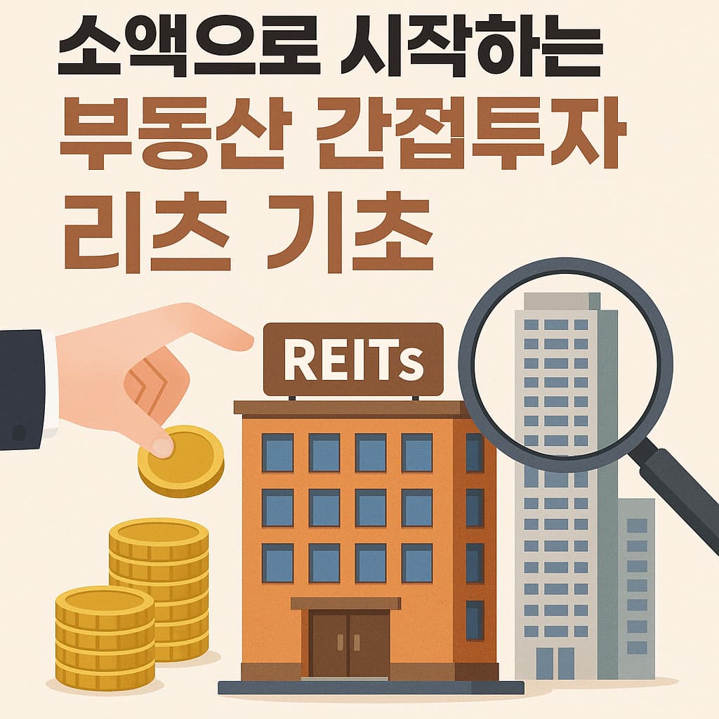 소액으로 시작하는 부동산 간접투자 - 리츠(REITs) 기초