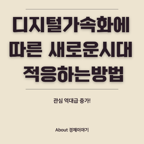 디지털화의 가속, 새로운 시대의 시작