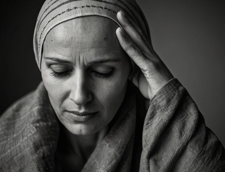 여성 스트레스 관련 사진