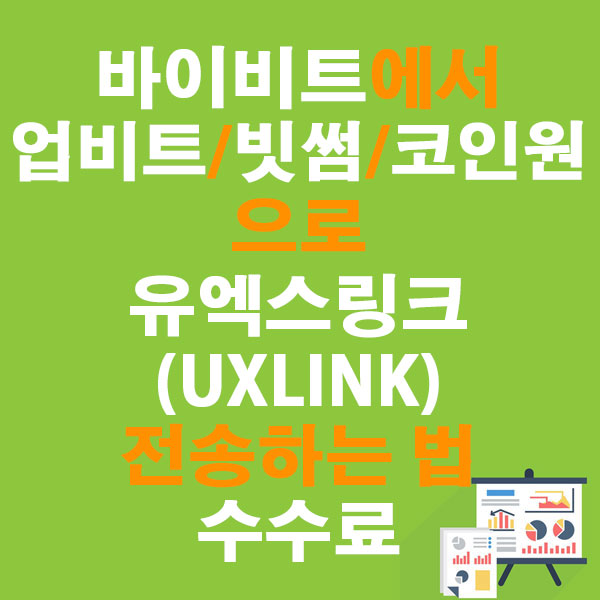바이비트에서 업비트·빗썸·코인원으로 유엑스링크(UXLINK) 전송하는 법 + 수수료