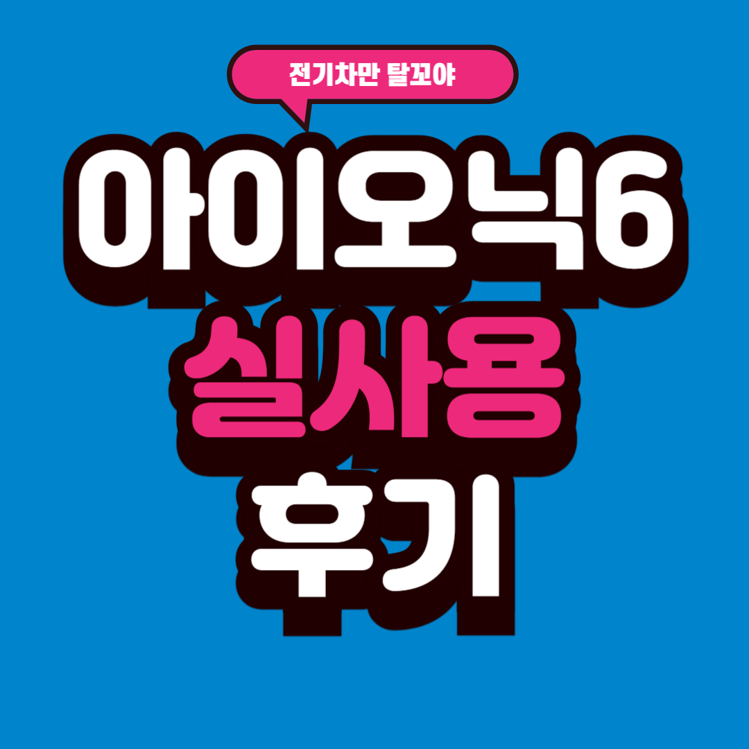 현대 아이오닉 6 실사용 후기