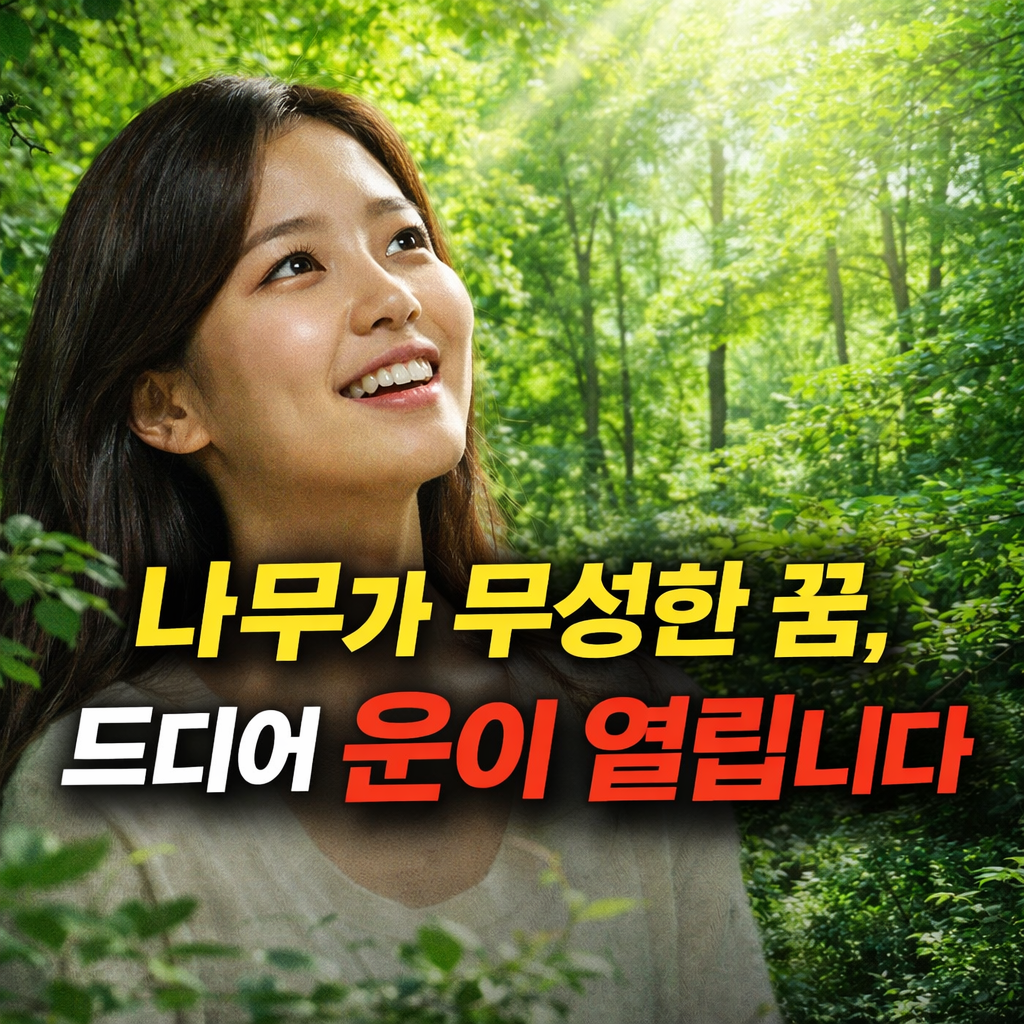 나무가 무성하게 자라는 꿈