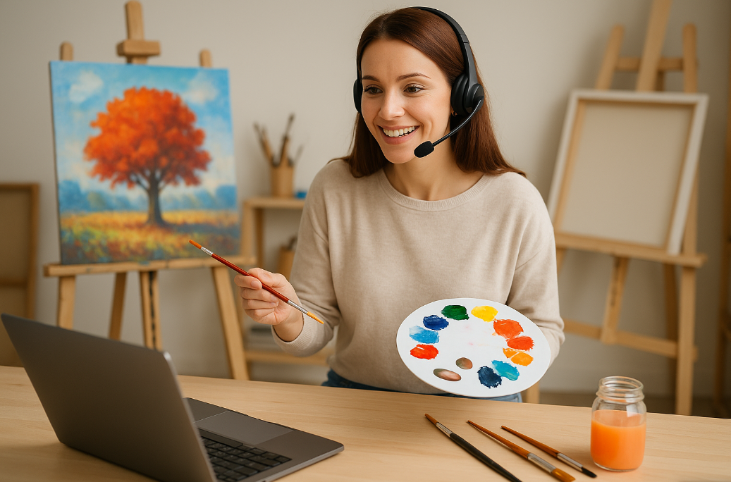 온라인 아트 클래스로 경제적 독립한 미술 강사