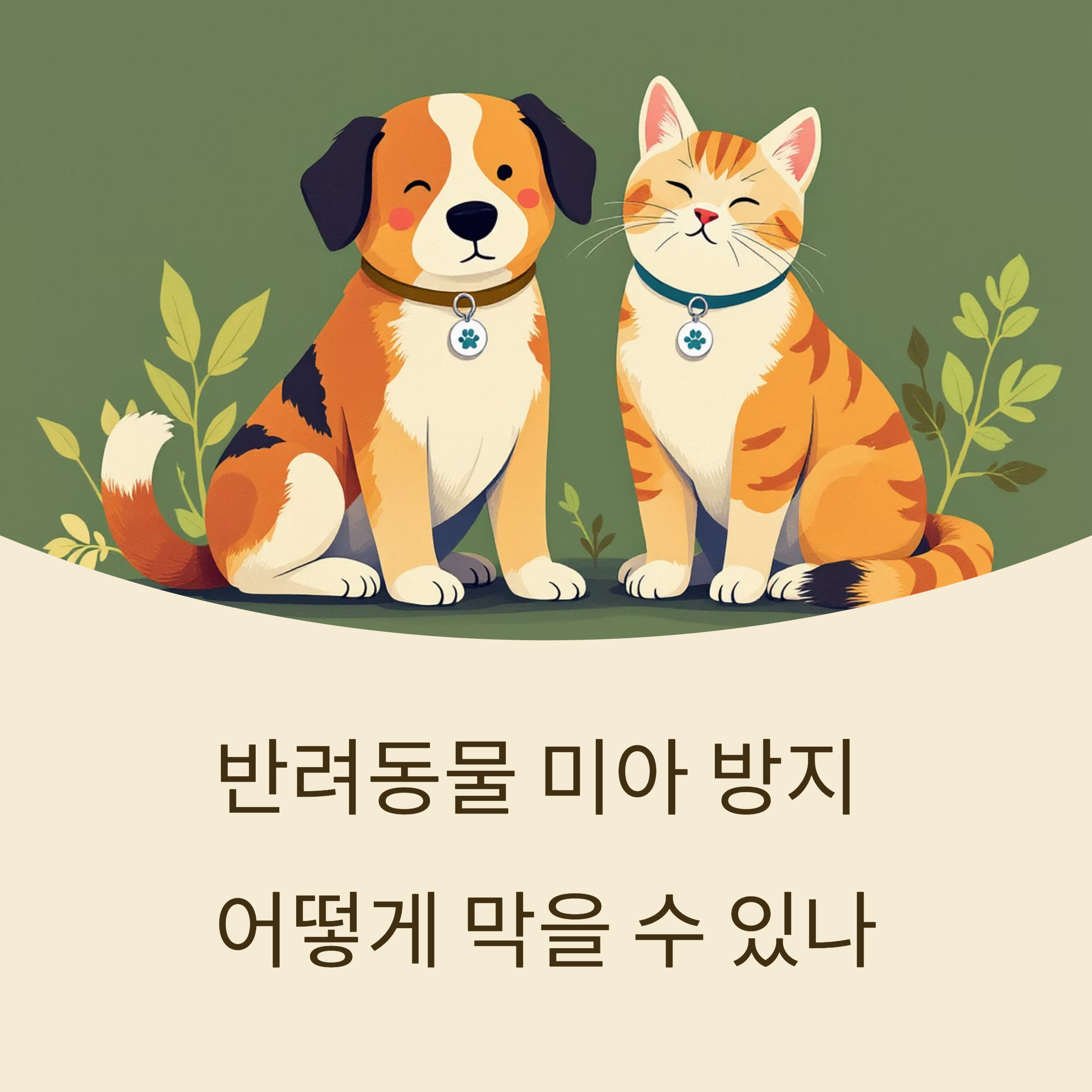 반려동물 미아 방지 어떻게 막을 수 있나