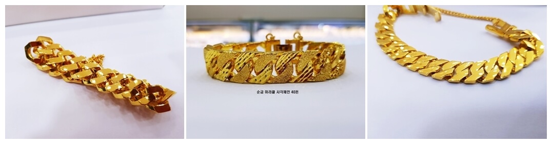 튼튼한 체인팔찌 종류