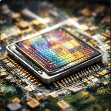 반도체 회로 설계 사진