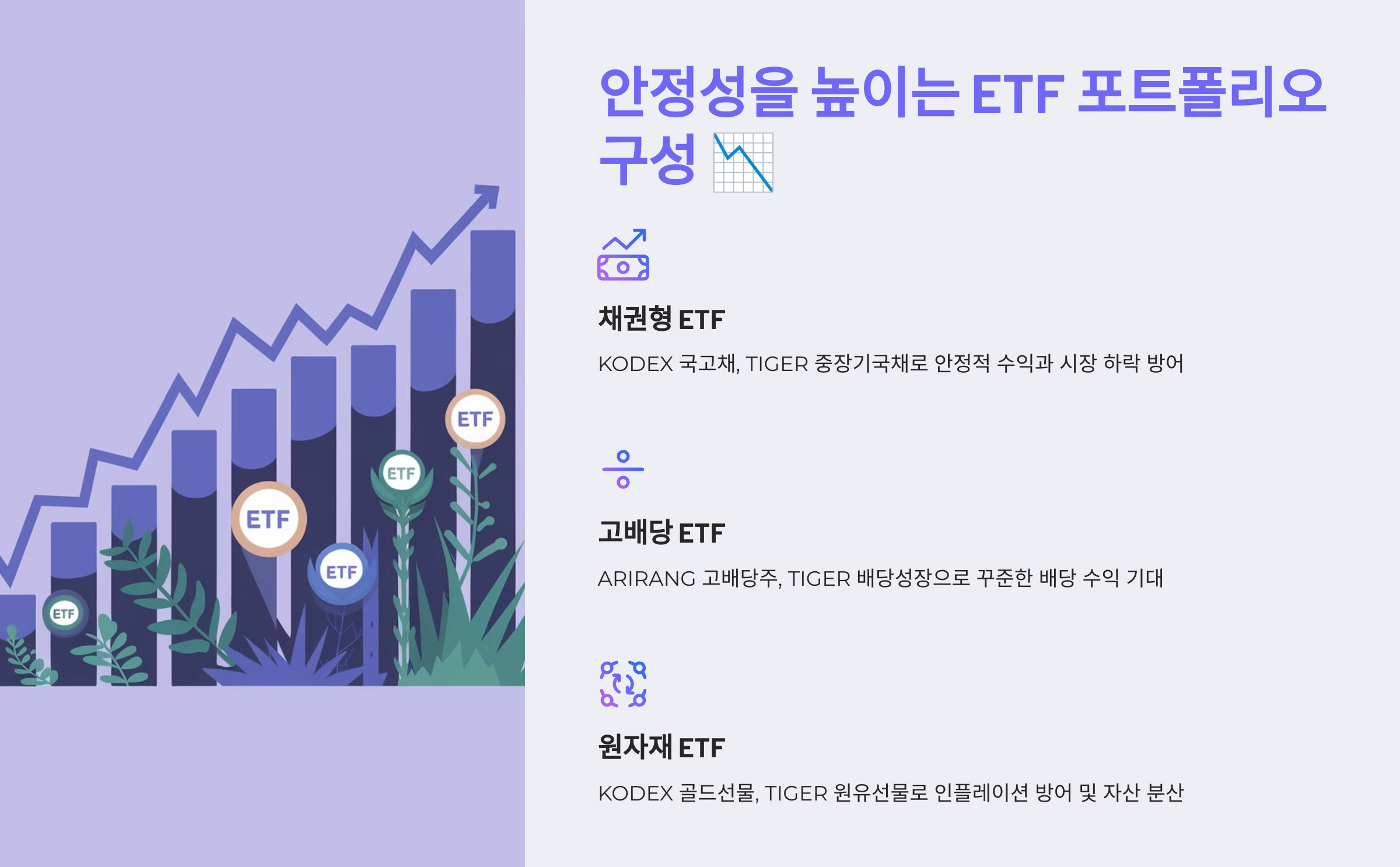 안정성을 높이는 ETF 포트폴리오 구성