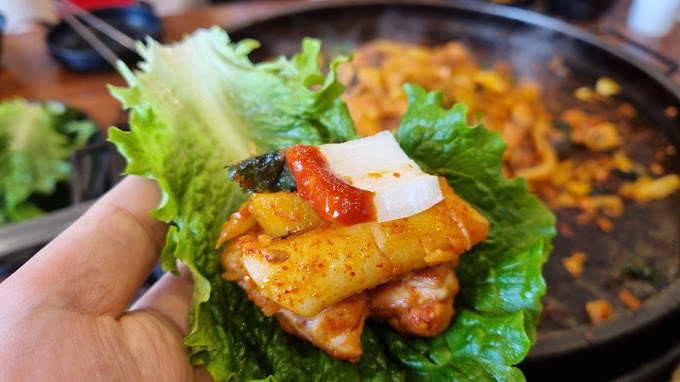 춘천 철판 닭갈비 '우성닭갈비'