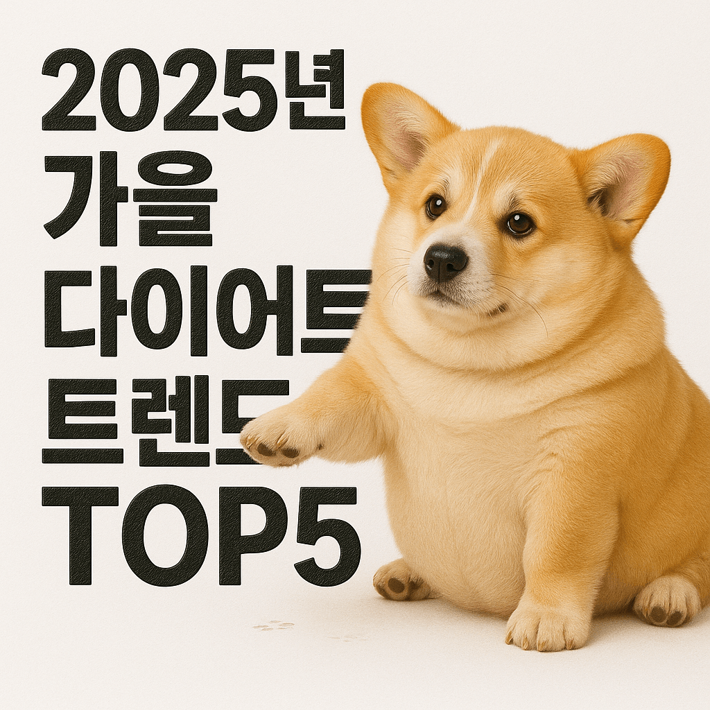 2025년 가을 다이어트 트렌드
