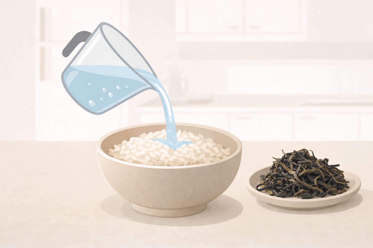 곤드레밥 물비율이 가장 중요하다