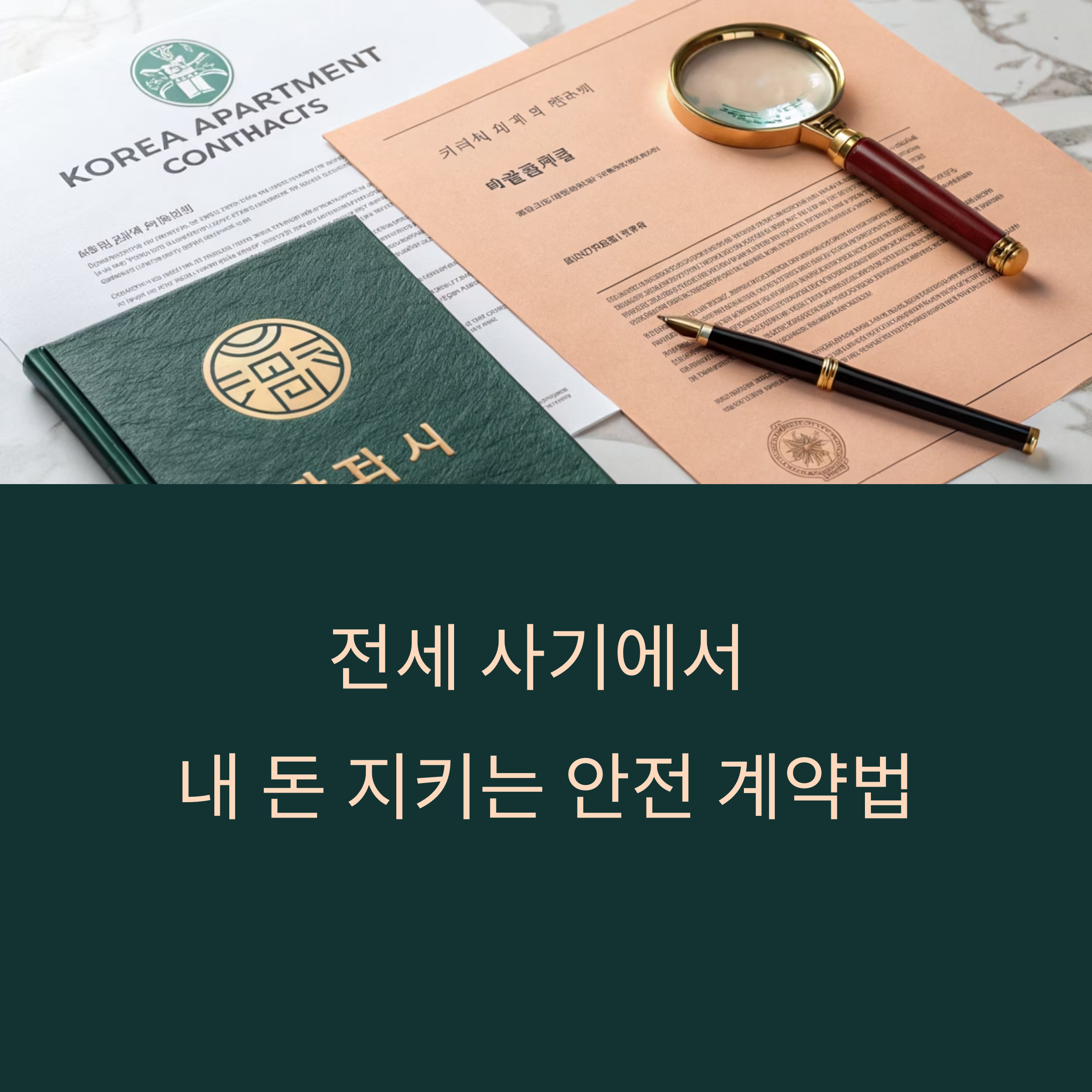 전세 사기 막는 첫걸음, 안심 전세 시작하는 확실한 방법