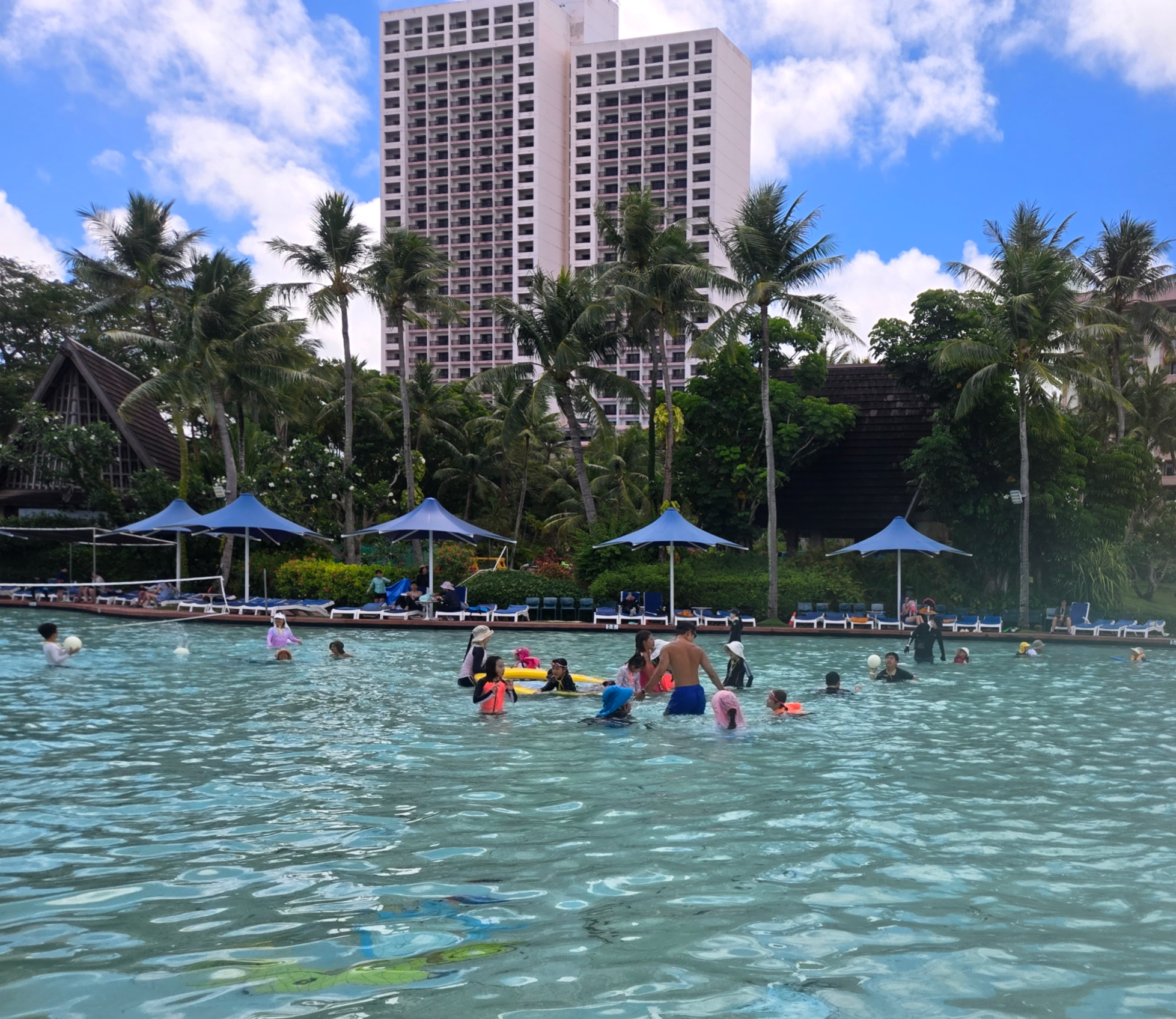 괌 PIC 키즈클럽 물놀이