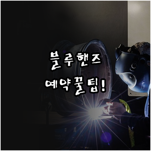 현대자동차 동대문구 블루핸즈 예약 앱..