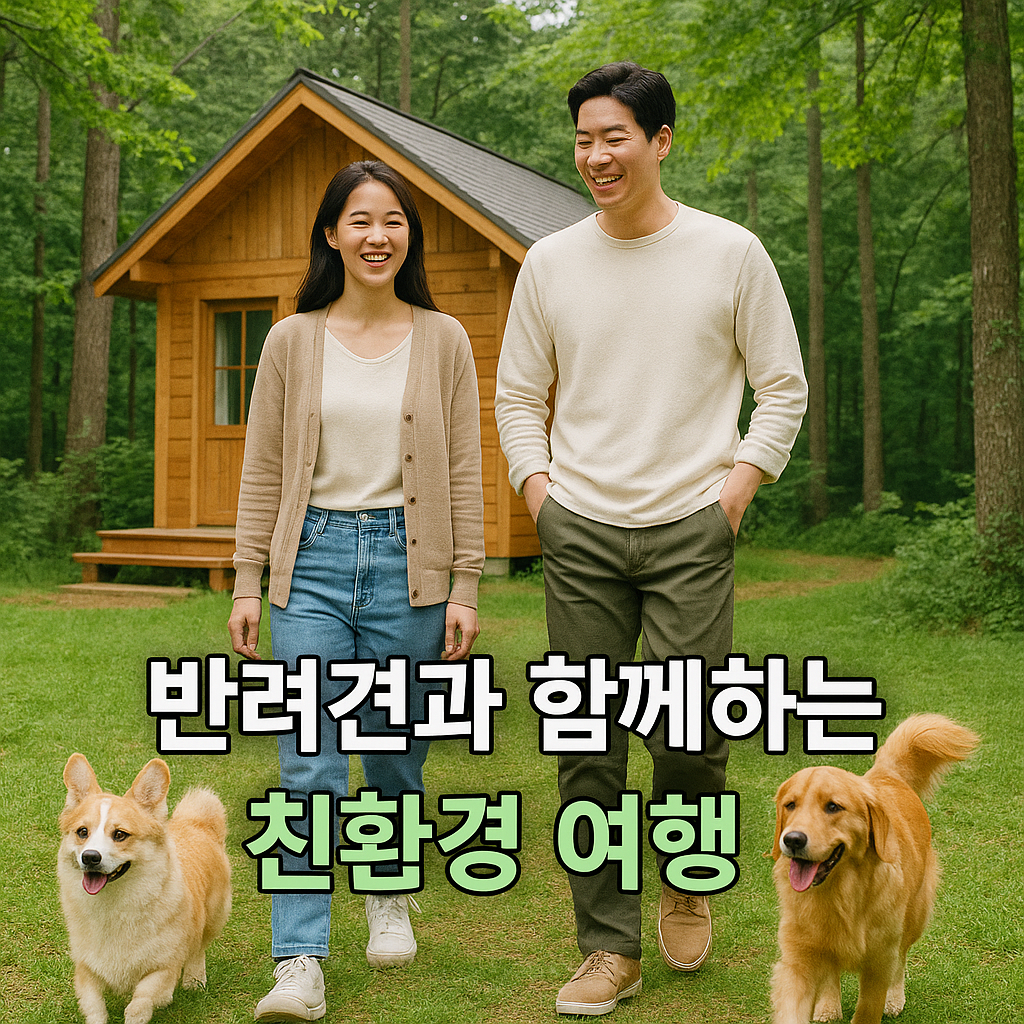 반려견과 떠나는 숲 속 친환경 여행