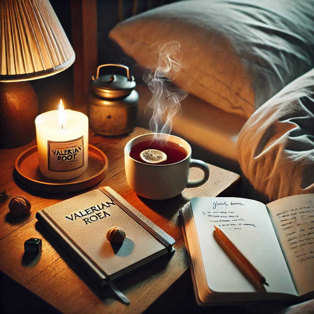 고요한 밤, 발레리안 차와 나만의 시간