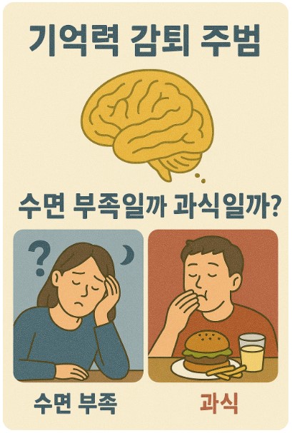 기억력 감퇴 주범