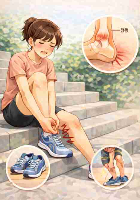 Symptoms and Pain Strength of Achilles tendinitis, Treatment What to Check When You're Sick Just Walking