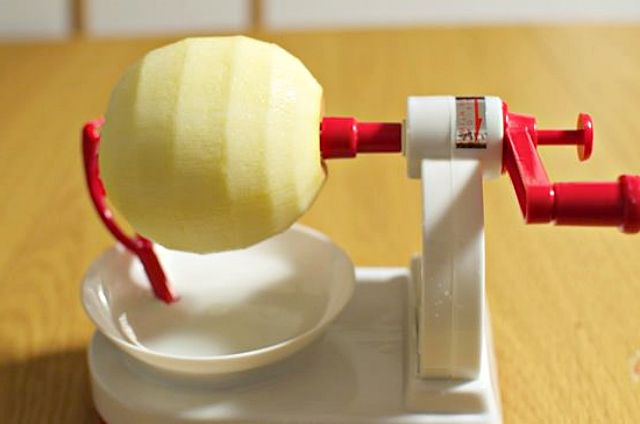 사과 깎는 기계, 사과 필러 단점, 아내의맛, 팁줌