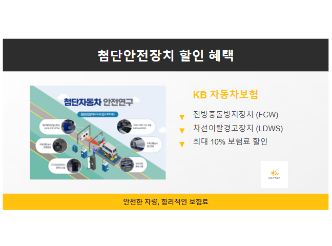 첨단안전장치 특약