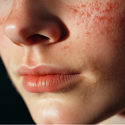 생김새가 비슷해 구별하기 어려운 모낭염과 여드름