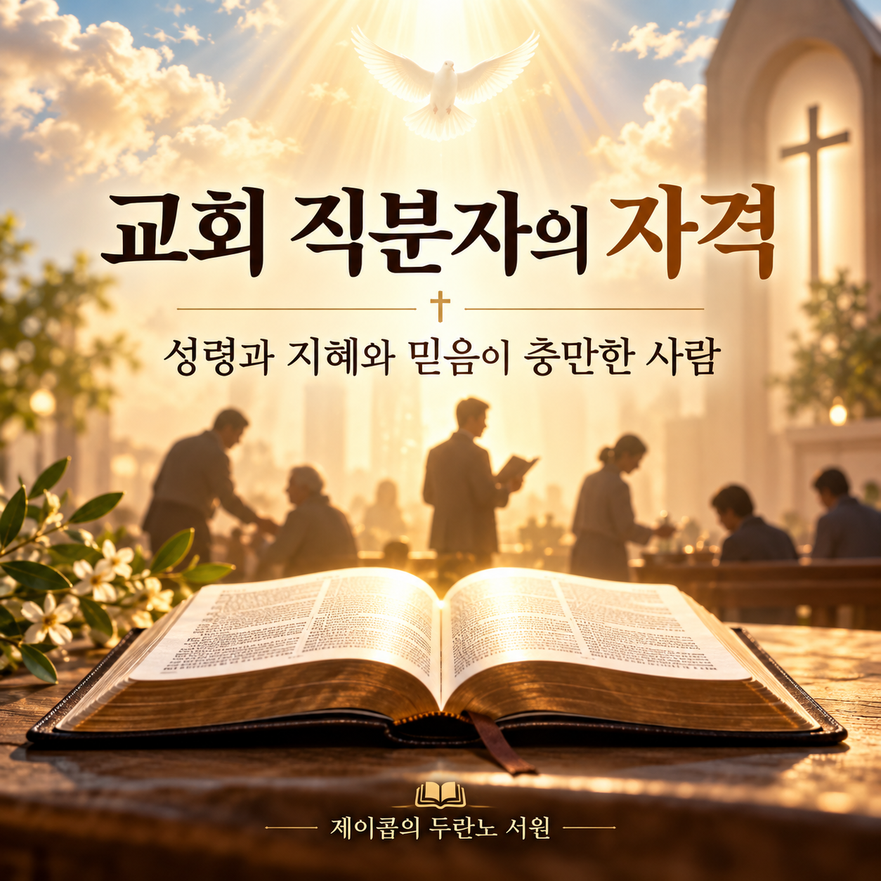 교회 직분자의 자격: 성령과 지혜와 믿음이 충만한 사람