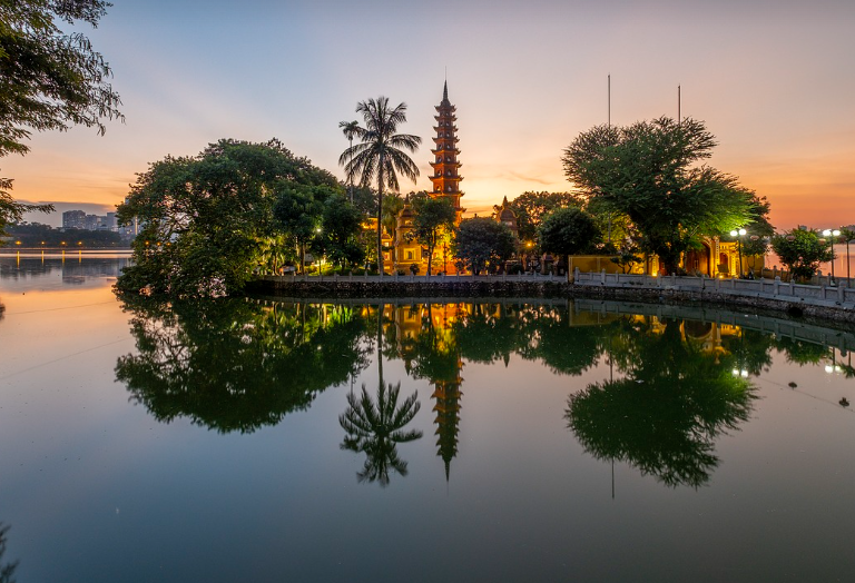 하노이 호수 사진