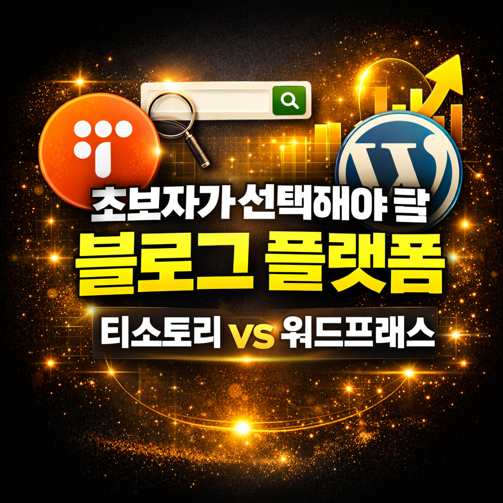 초보자가 선택해야 할 블로그 플랫폼 (티스토리 vs 워드프레스) 관련 이미지