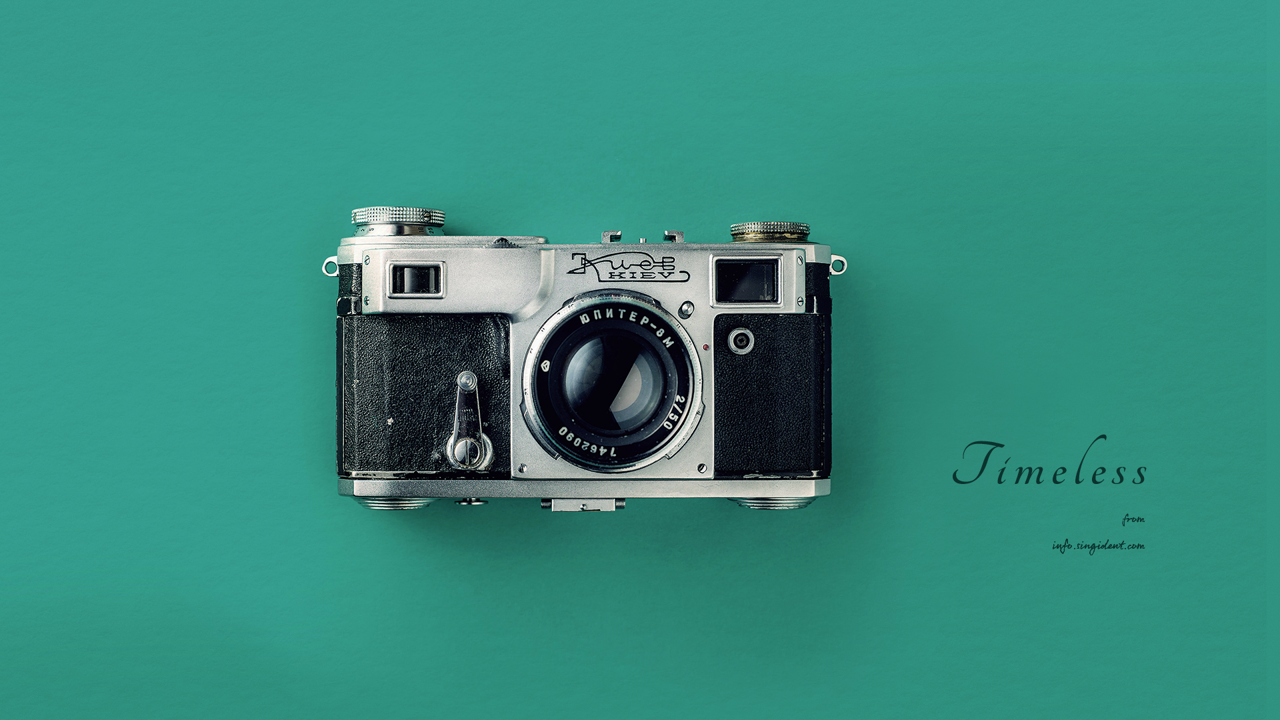 02 카메라 C - Timeless 초록색배경화면