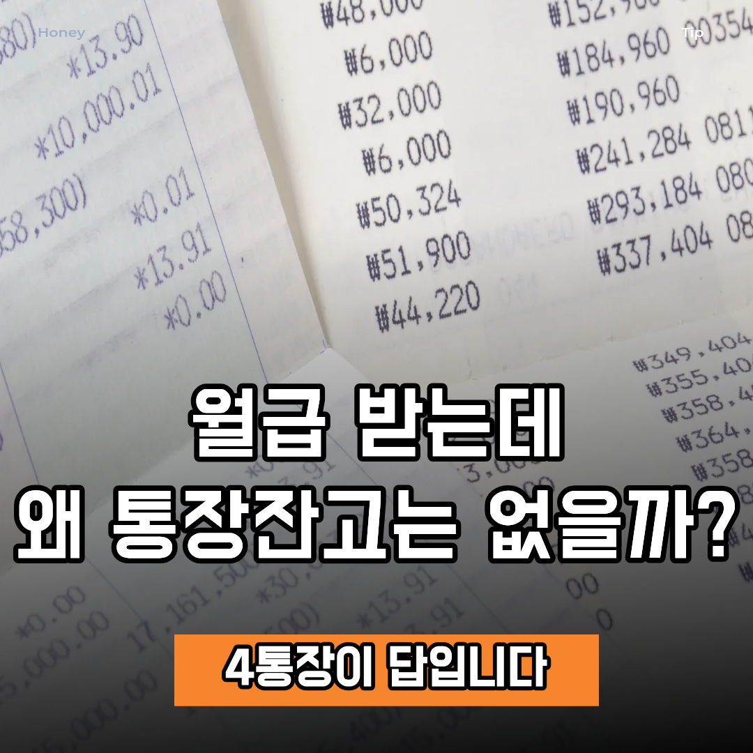 사회초년생 통장관리