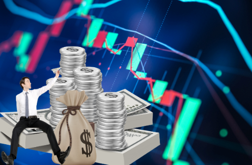 달러와 주식챠트