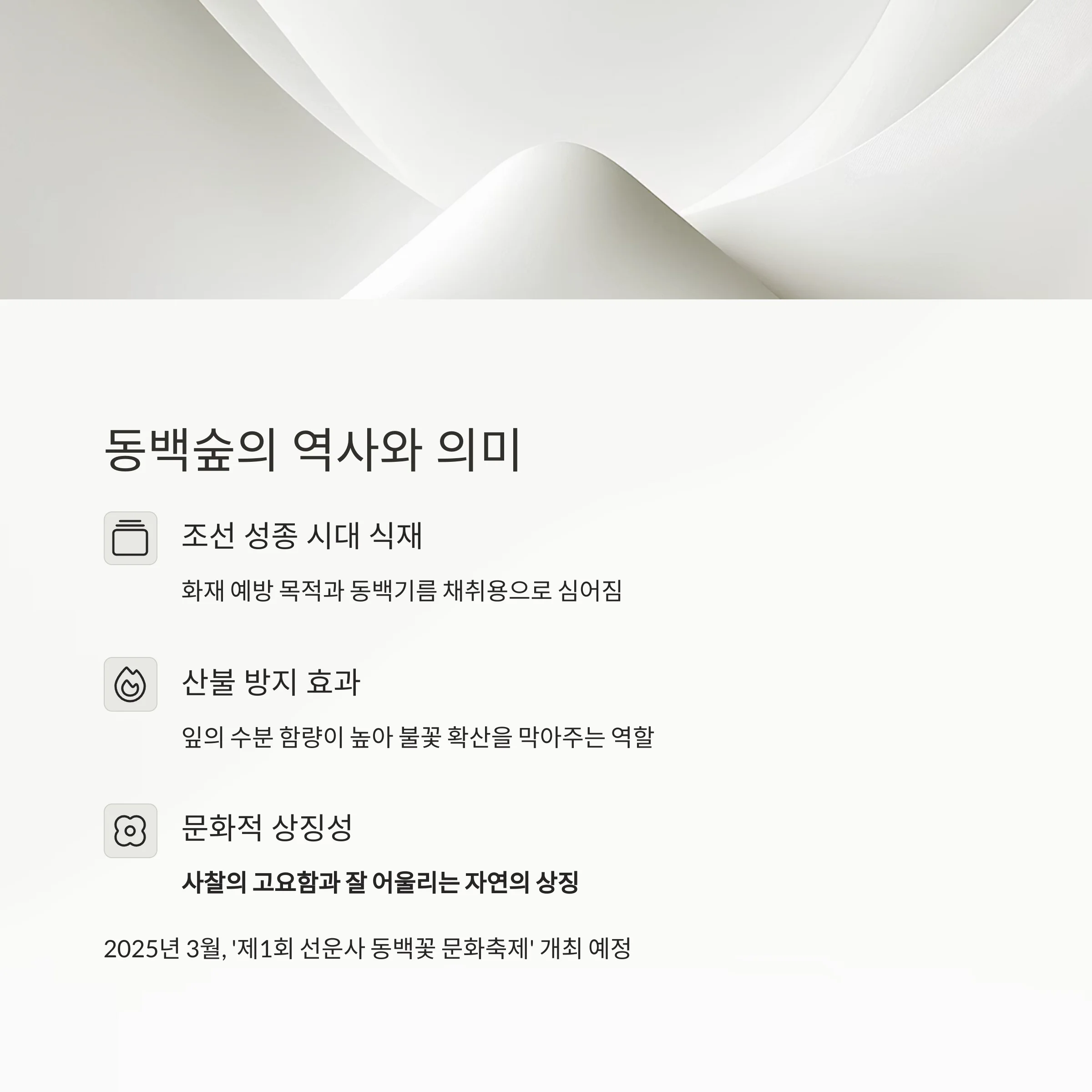 고창 선운사 동백꽃 명소