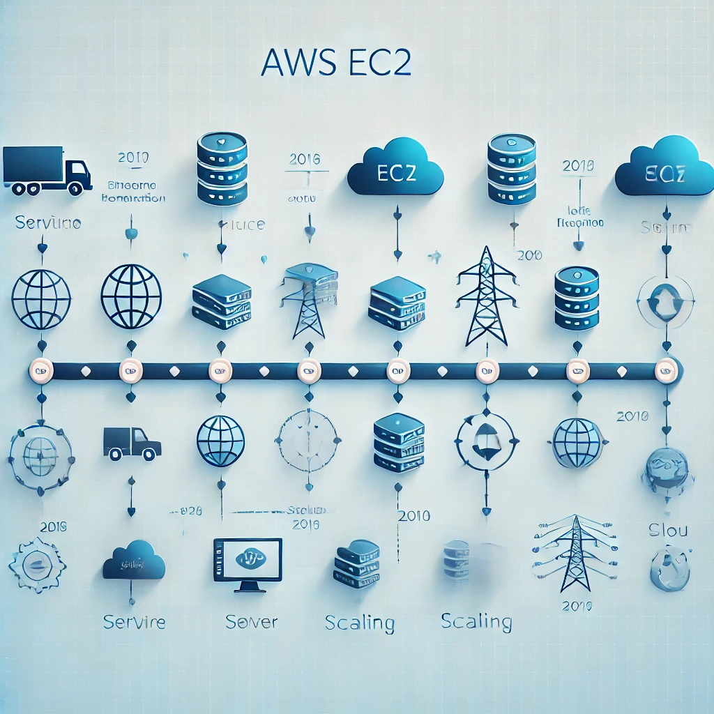 EC2의 발전 과정 타임라인