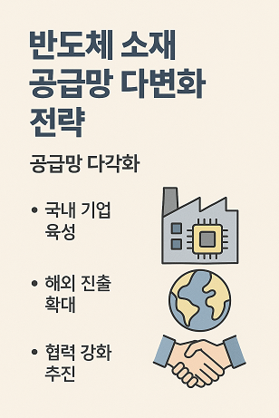 반도체 소재 공급망 다변화 전략 관련 사진