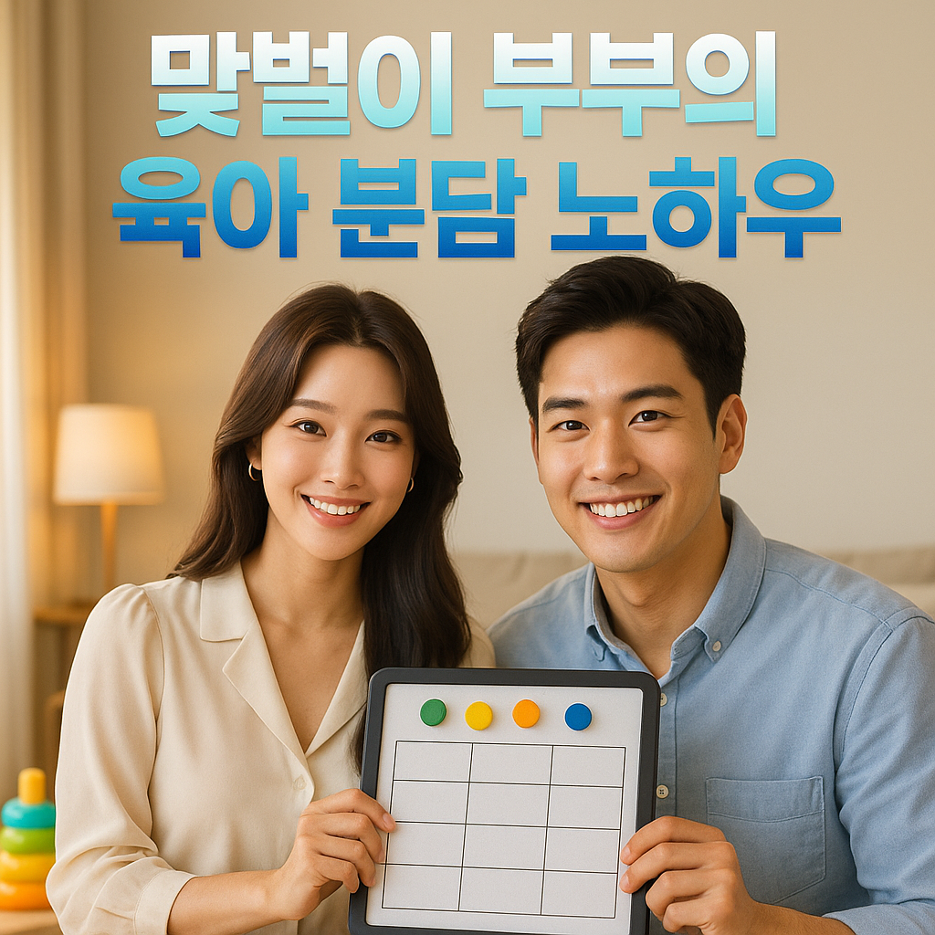 맞벌이 부부 육아분담 현실 노하우 가이드