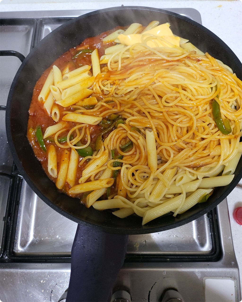 면넣고 비벼주기