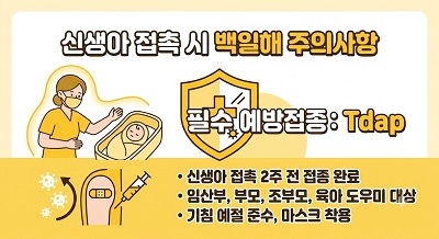 백일해 예방접종 방법