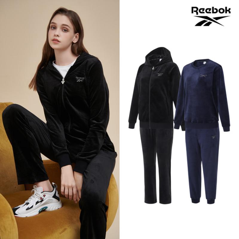 REEBOK NEW 리복 풀집업 맨투맨 트레이닝 2종세트 여성