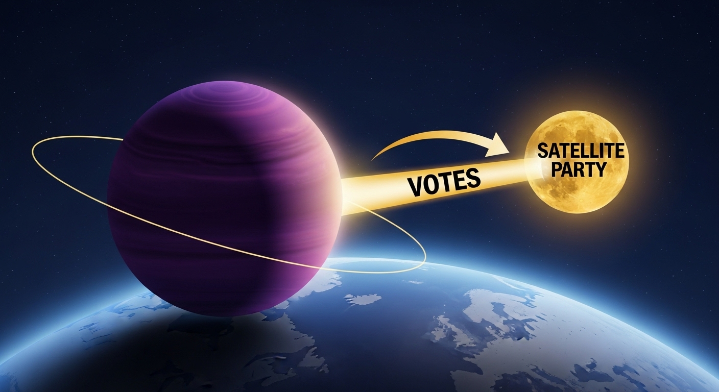 위성정당이란 무엇일까? 왜 거대 정당은 쌍둥이 정당을 만들까?