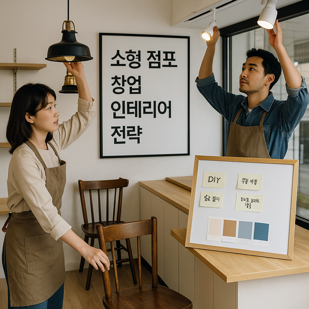 초기비용 줄이는 소형 점포 창업 인테리어 전략