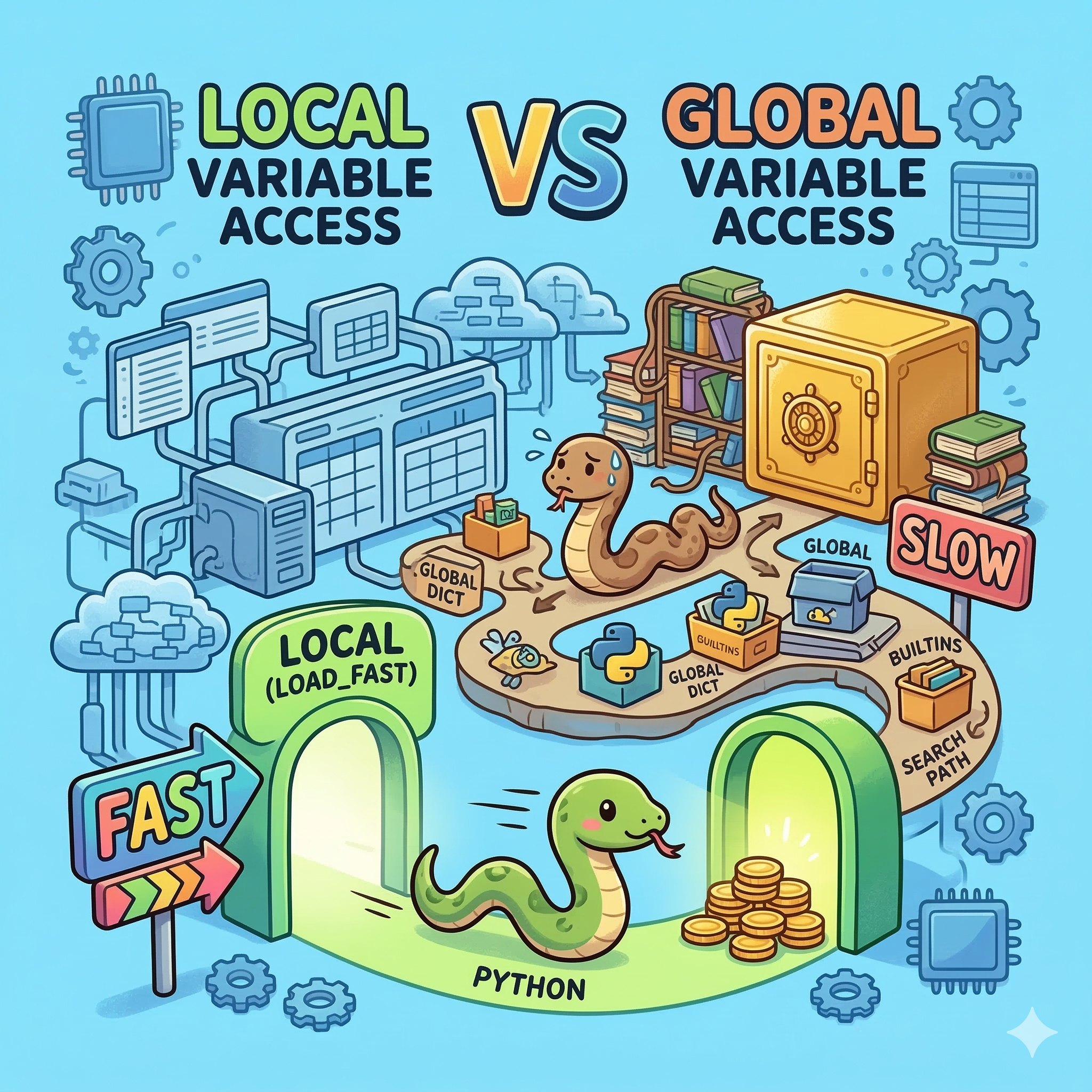 LOAD_FAST vs LOAD_GLOBAL 성능
