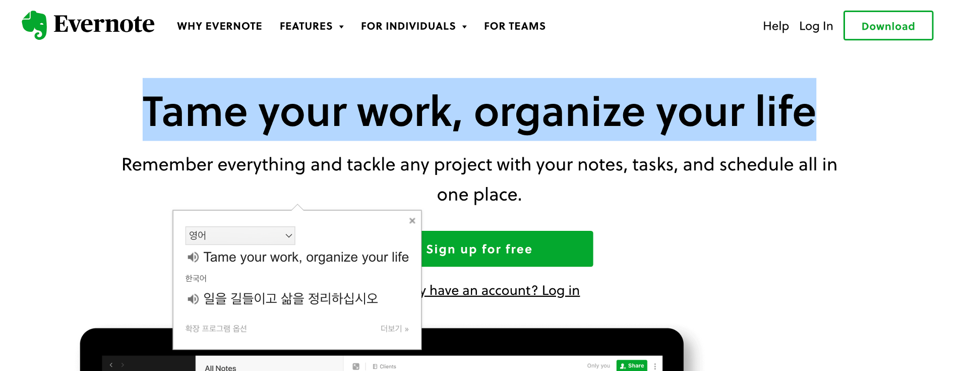 구글번역기 자동번역