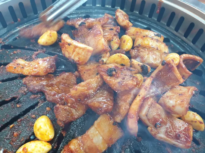 강원도 평창 오삼불고기집 '납작식당'